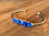 Handmade Lapis Lazuli Bangle - SeekChicCo
