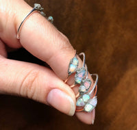 Handmade Dainty Opal Chip Ring - SeekChicCo