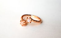 Handmade Moonstone Ring & Labradorite Ring - SeekChicCo